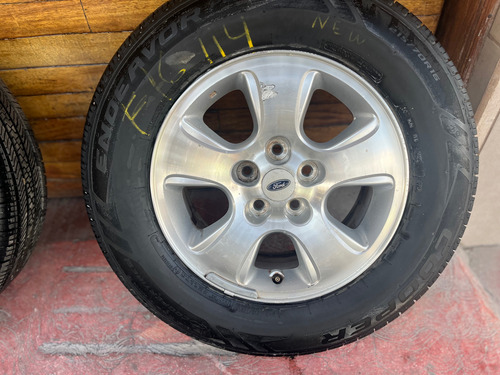 Rines 16 Ford Ranger Escape Original Rines Solos Plateado (Usado)