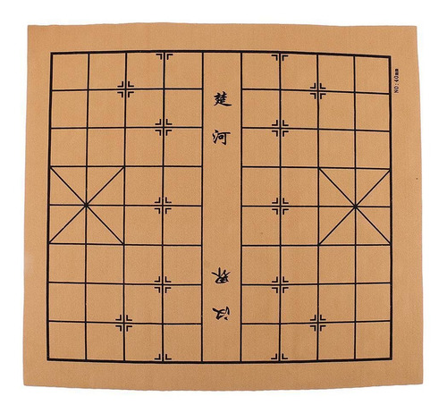 15,75x8,66x2,01 Pulgadas Tablero de ajedrez Chino Educativo Xiangqi para Piezas de Madera Jugadores de F Fityle Tablero de ajedrez de Madera Xiangqi Tradicional clásico sin Piezas