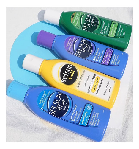 Mz E Shampoo Selsun Par Gold De Sulfeto De SelĂȘnio Com