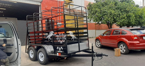 Remolques Ganaderos Jaula Cuellos De Ganso