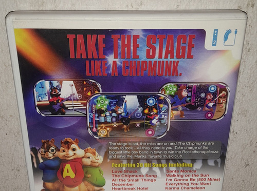 Alvin And The Chipmunks Wii Videojuego Nintendo Wii (Usado)