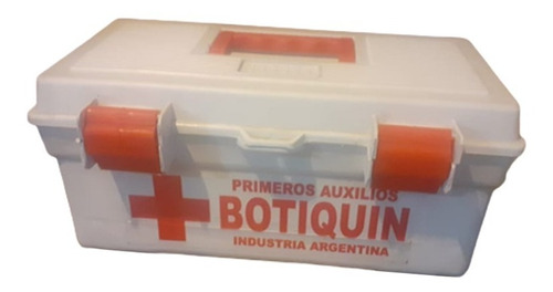 Botiquin Primeros Auxilios Plastico 13'' Grande Sin Insumos