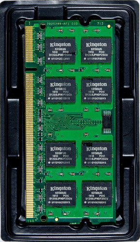 Memória Kingston Ddr2 1gb 667 Mhz Notebook 1.8v C/01 Unid