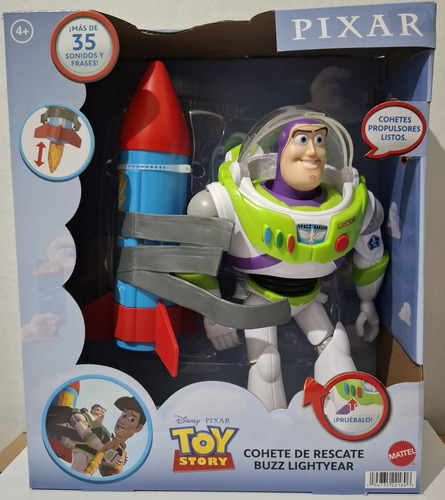 Buzz Lightyear Cohete De Rescate 35 Frases En Español