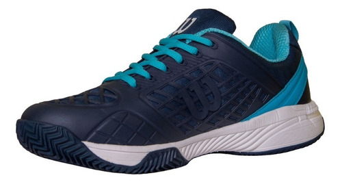 Calzado Wilson Match Tenis/padel Hombre Azul/celeste