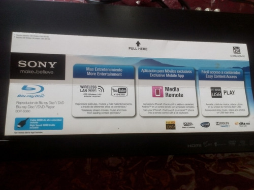 Blu-ray Sony Bdp-s380