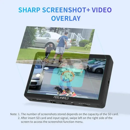 Monitor Feelworld F6 Plus V2 3d Lut De 6 Pole Fx30 Zv-e10