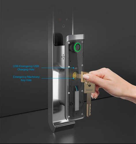 Cerradura Genérica Negro Smart Ttlock Bluetooth Negro