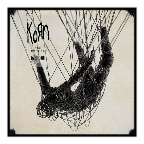 #168 - Cuadro Decorativo Vintage / Korn Poster Rock Música 