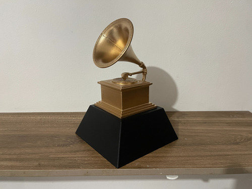 Kit Com 5 Estatuetas Prêmio Grammy 18 Cm, Prêmio Musical