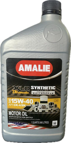 Aceite 15w-40 Amalie 1l (sintetico)