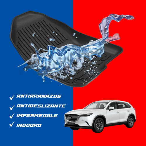 Piso De Auto 5d Tpe Mazda Cx9 2016-2022 3 Filas