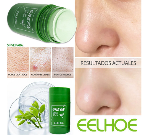 Mascarilla Green Tea Mask Stick Acne Limpieza Profunda 40g