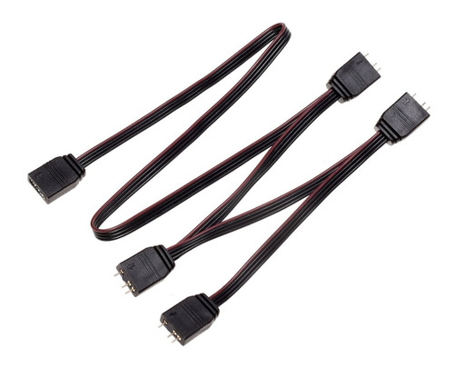 Imagen 6 de 6 de Controlador Rgb Digital Addressable 5v 3pines + Splitter 1x4