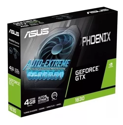 Placa De Video Asus Geforce Gtx 1630 Phoenix 4gb - Acuario