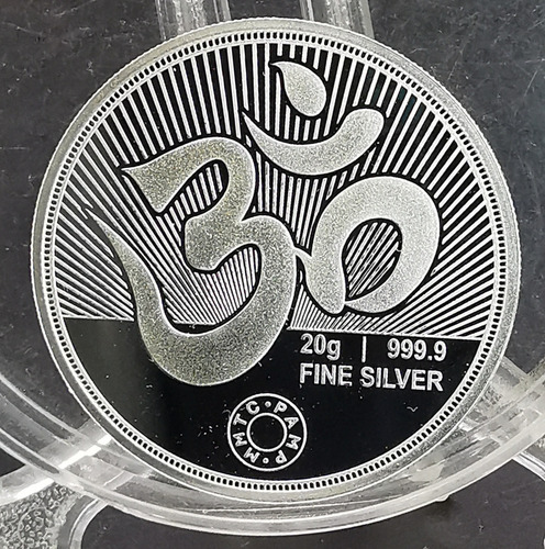 Moneda De 20 Gramos De Plata Internacional Proof 40.7 Mm