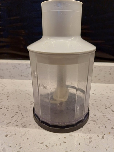 Repuesto Bowl Vaso Batidor Braun Multiquick Mq120 Pesto