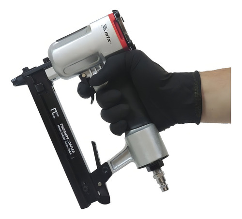Grampeador Pistola Pneumático Profissional Grampo10 A 22mm
