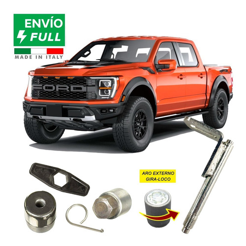 Set Kit Seg Llanta Refaccion Ford Raptor Ft125