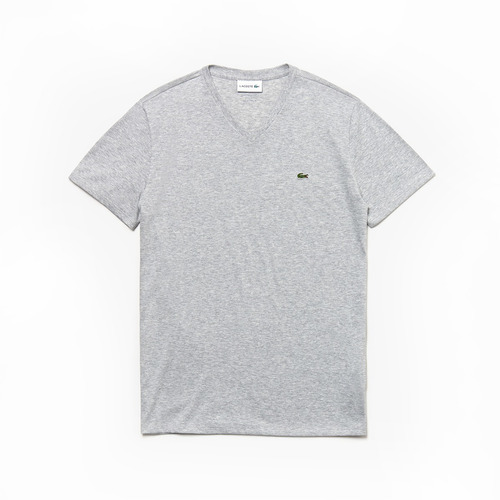 Playera Lacoste De Cuello En V De Algodón Pima Hombre