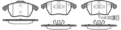 Pastillas De Freno Audi A3 Sportback (04') 05/08