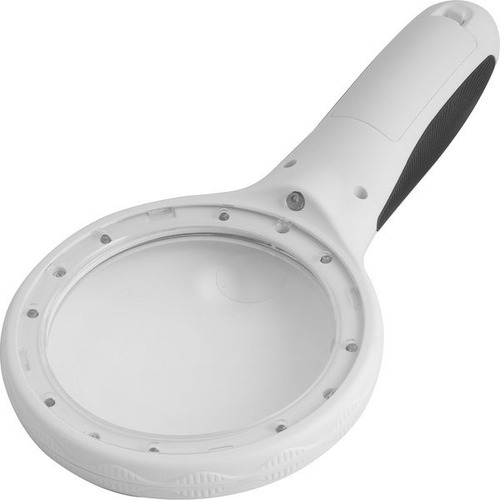 Imagem 5 de 6 de Lupa Manual Com Led - Vonder - A Pilha Zoom 8x