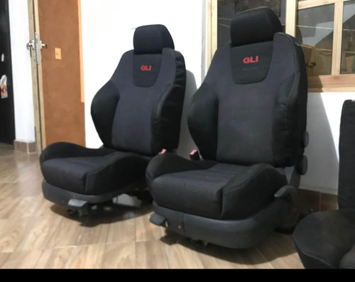Asientos Recaro Gli Jetta Mk4 Gris Oscuro (Usado)