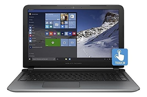 Hp Pavilion Hewlett Tactil, Core I7-6th, 16gb Ram, 256gb Ssd Plateado (Reacondicionado)