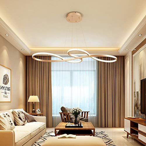 Lámpara Led Moderna Sunmoo Para Comedor, Dimmable,