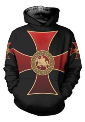 Sudadera Con Capucha La Orden De Los Caballeros Templarios