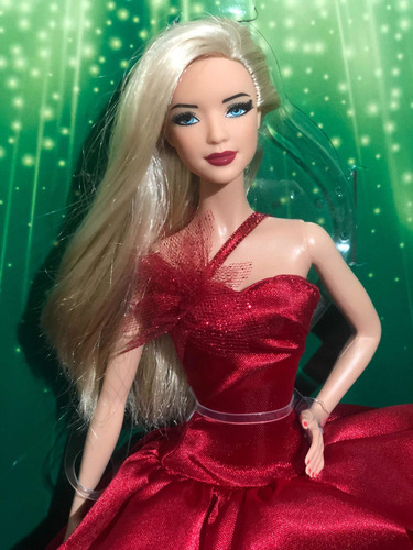 Barbie Top Módel Basics Rubia Collector Holidays Hermosa (Usado)