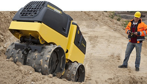 Alquiler Rodillo Compactador Doble Pata De Cabra 1.600 Kgs