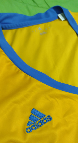 Jersey Dama Tigres Uanl G Adidas 2017 Climalite Uso (Usado)