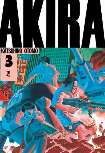 Akira - Vol. 3, de Otomo, Katsuhiro. Japorama Editora e Comunicação Ltda, capa mole em português, 2018