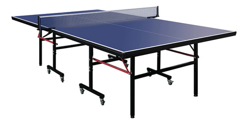 Qzexun Mesa Ping Pong Plegable Para Tenis Juego Portatil Mdf