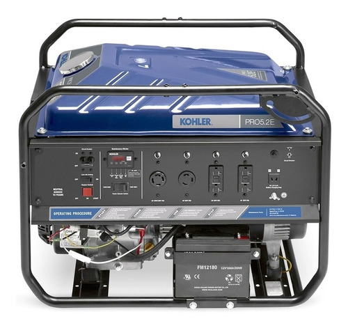 Generador A Gasolina Pro9.0e 9kw 1f 429cc Kohler