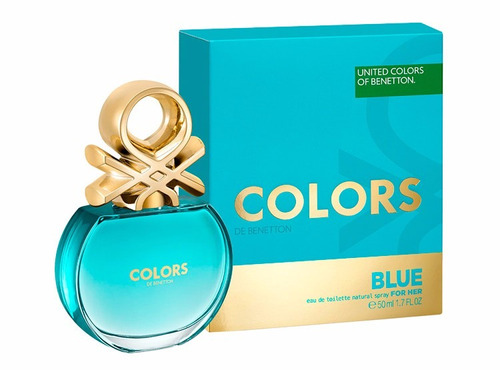 Colors Blue Fem Benetton 80ml Edt Perfume Original