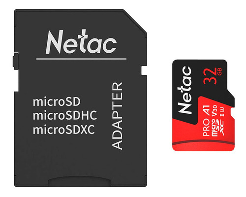 Cartão Memoria Microsd 32gb Extreme Pro Netac C Adap