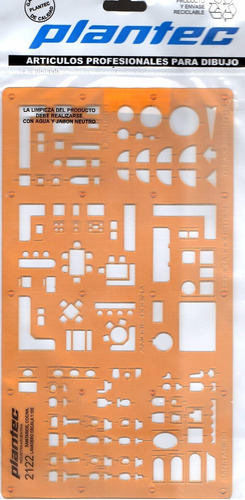 Plantilla Tecnica Plantec Sanitarios/cocina Esc.1:100 (2122)