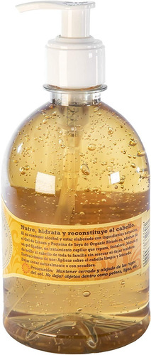 Imagen 2 de 6 de Gel Orgánico Linaza Y Proteína De Soya 510ml Organic Blends