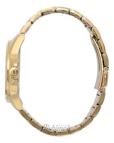 Relógio Orient Masculino Mgss1130 S1kx Aço Dourado Original Cor do fundo Prateado