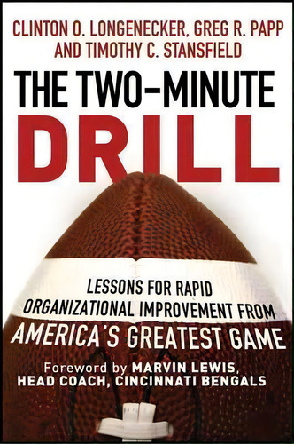 The Two Minute Drill, De Clinton O. Longenecker. Editorial John Wiley Sons Inc, Tapa Blanda En Inglés
