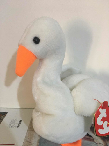 Peluche Cisne Blanco De 18cm Ty Original