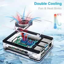 Comprar Accesorios Para Raspberry Pi 4 Case Disipador Y Fuente Combo