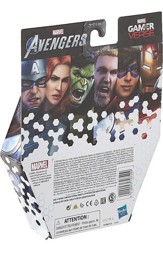 Figura Marvel Gameverse Thor Traje Icónico Figura Acción 6