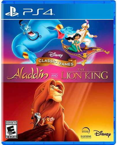 Juego De Ps4 Aladin And The Lion King Nuevo