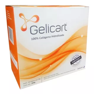 Gelicart Fortigel Colágeno Hidrolizado Alemán 10 G X 30 Un.