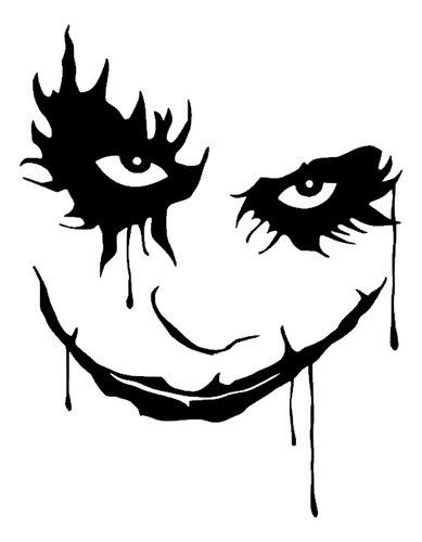 Calcomanía Joker Guasón Batman