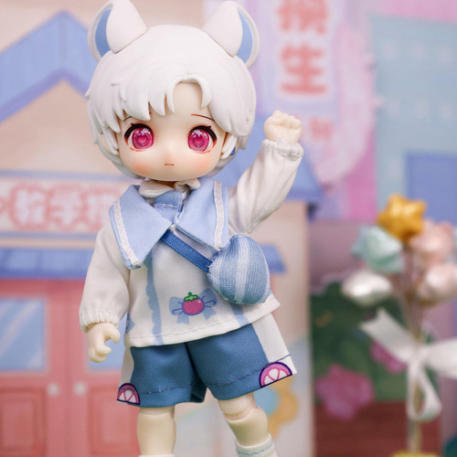 Muñeca Bjd Calembou Kawaii 1/12 Figura De Acción Colección