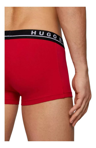 Hugo Boss Calzoncillos Boxer Trunk 3 Pack Algodón Original